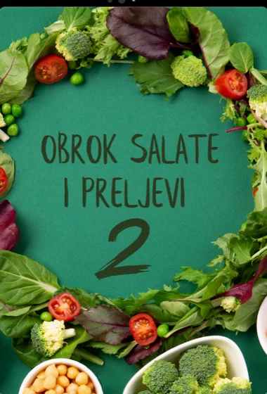 Korica knjige Obrok salate i preljevi 2