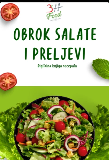 Korica knjige Obrok salate i preljevi
