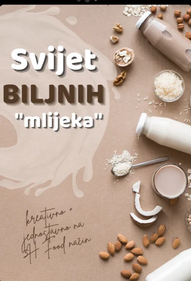 Korica knjige Zdrava biljna „mlijeka“