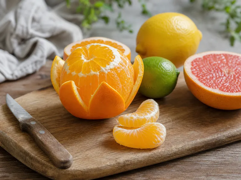 Najbrži način za guljenje citrusa