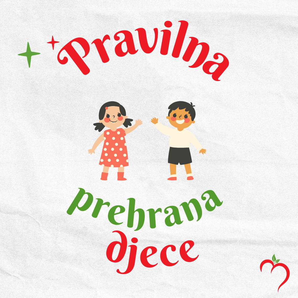 Vođeni program: Pravilna prehrana djece - DONACIJA - 3H Food by Anita ...